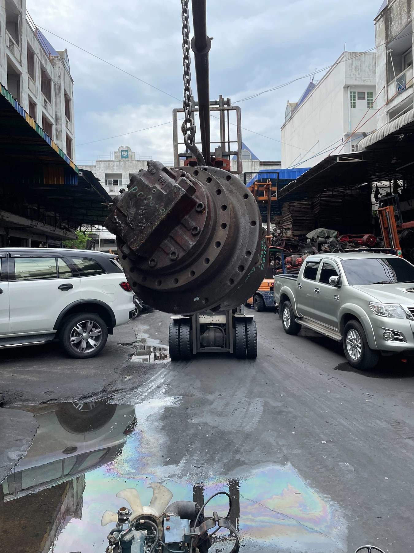 ตัวเดิน (Travel Motor) PC120-3 ตัวเดิน (Travel Motor) มือสอง รูปที่ 9