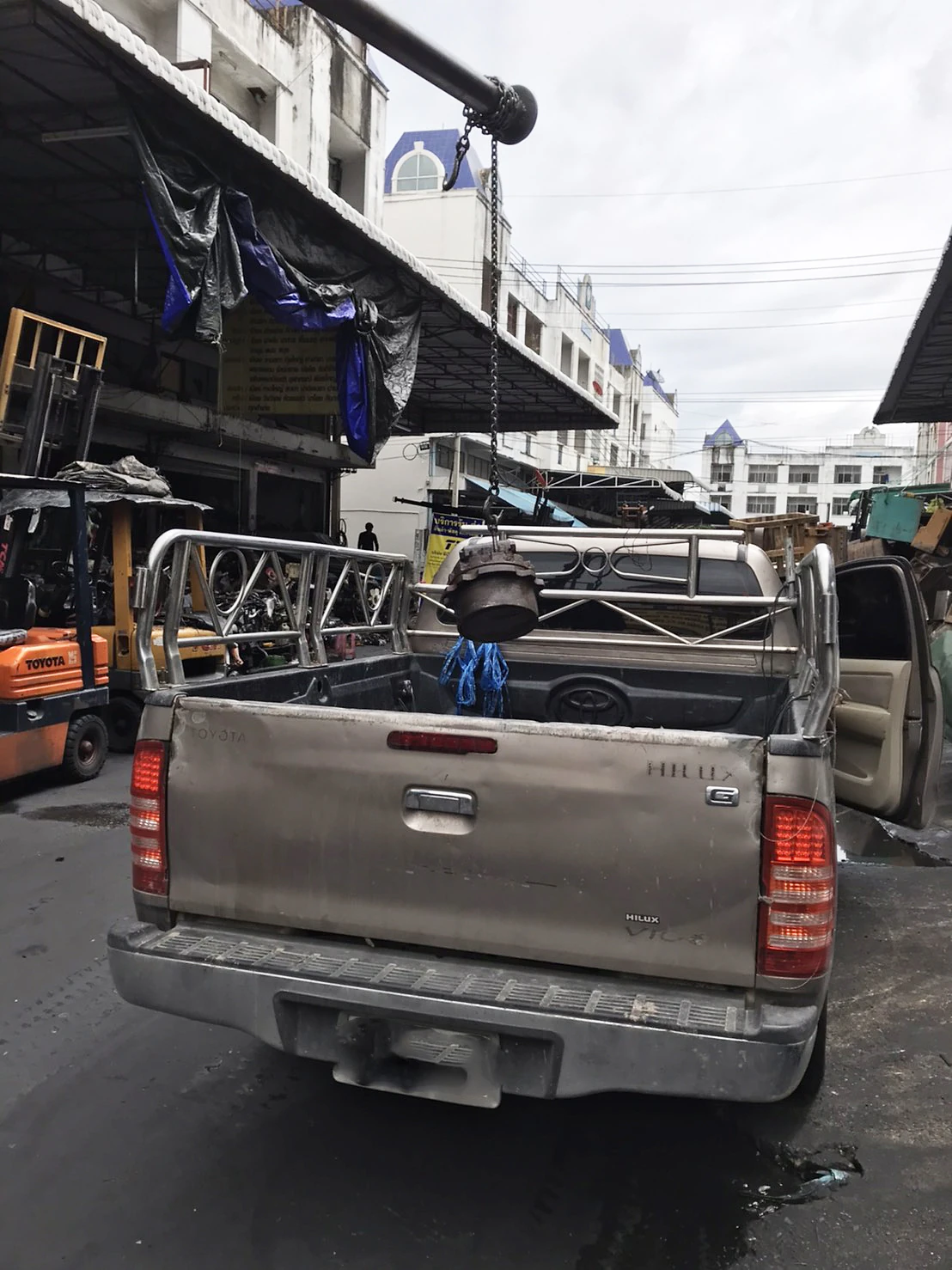 ตัวเดิน (Travel Motor) PC60-3 ตัวเดิน (Travel Motor) มือสอง รูปที่ 2